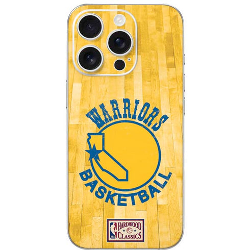 NBA Golden State Warriors Hardwood Classics iPhone 16 Pro Skin